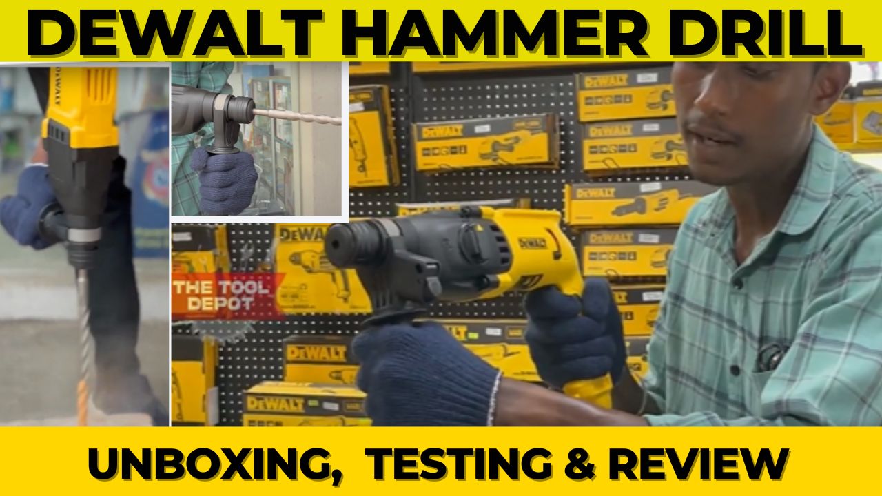 Hammer Drill Unboxing | Dewalt D25033K Hammer Drill Unboxing - The Tool Depot #dewalttools #unboxing
