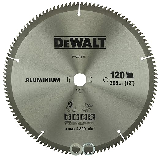 DeWalt (DW03245-IN) Saw Blade 12Inch 120T for Aluminum