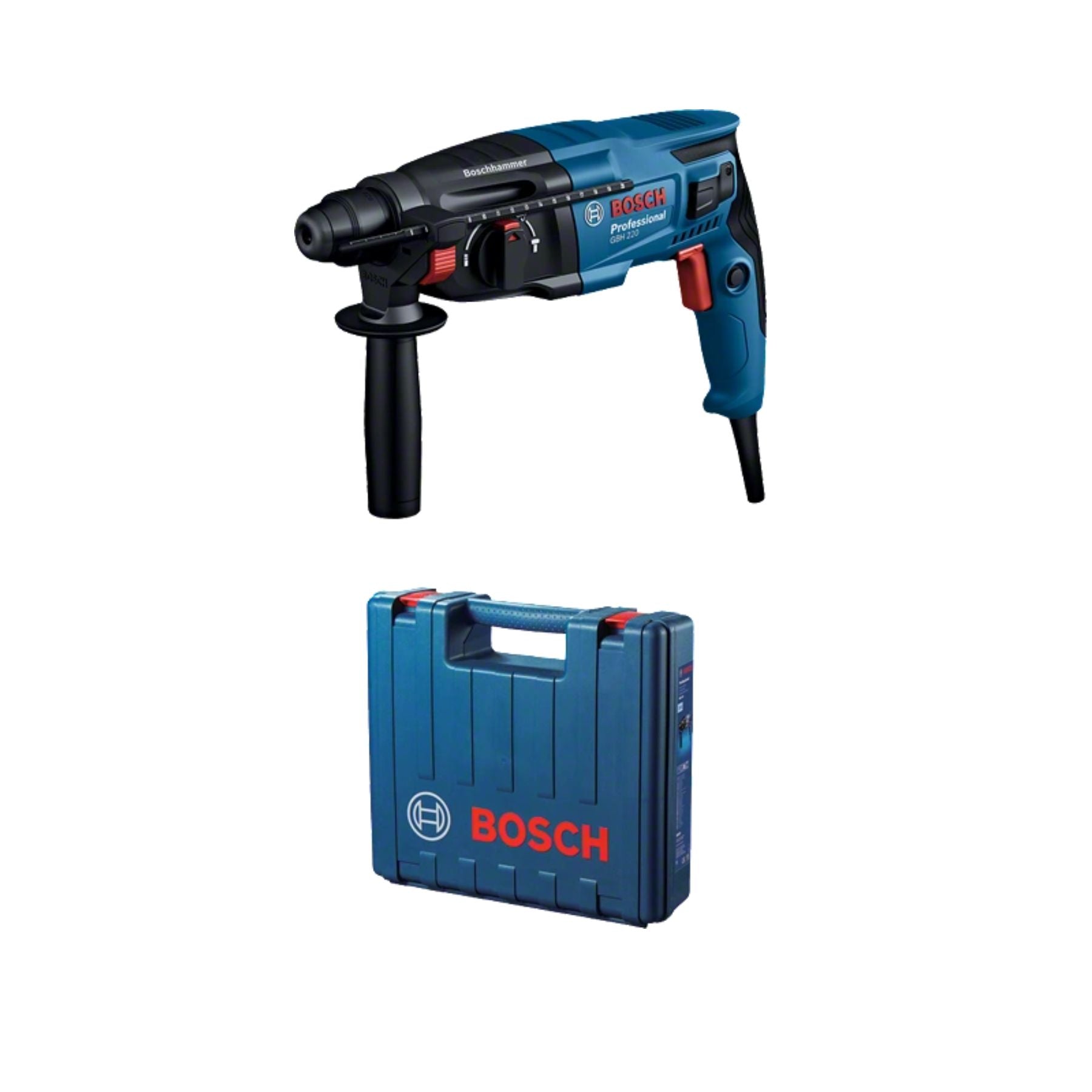 Bosch (GBH 220) Rotary Hammers 720W 3 Mode SDS Plus