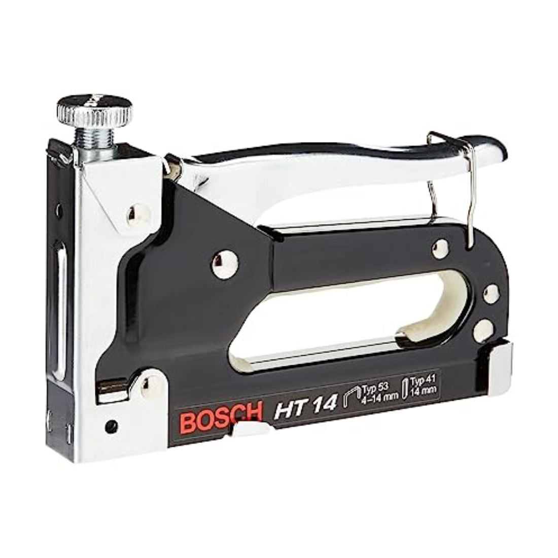 Bosch Professional Heavy Duty Stapler Gun HT 14, Black (0603038001) Tacker