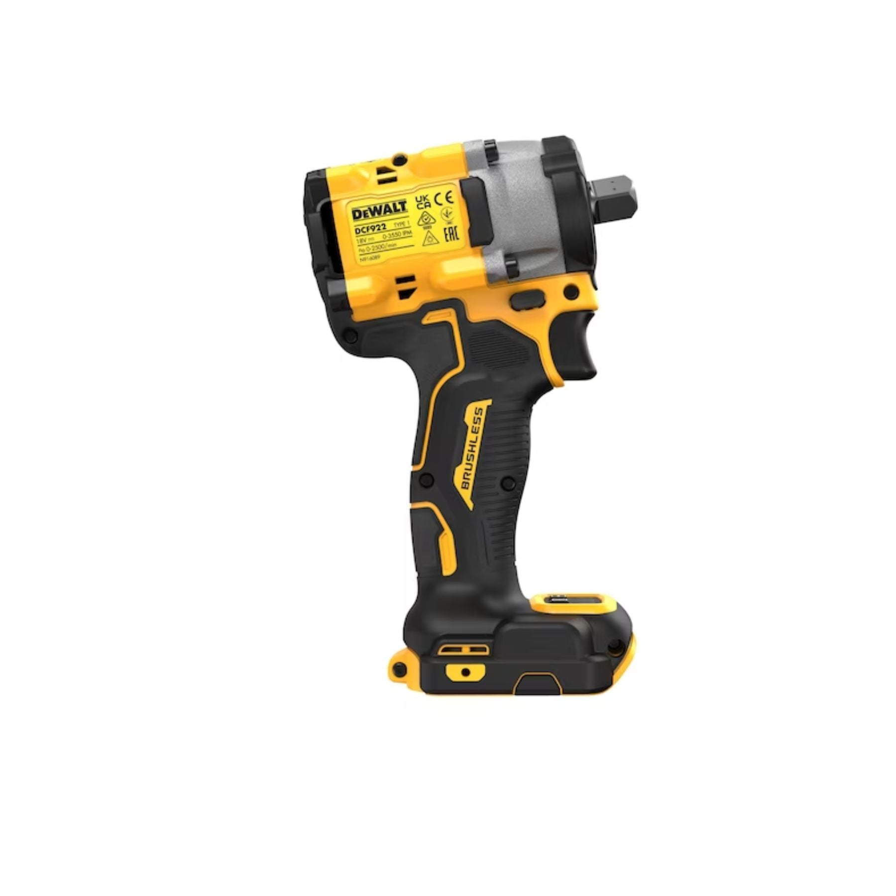 Dewalt (DCF922N) 18V Max Brushless Compact Impact Wrench - Bare Tool