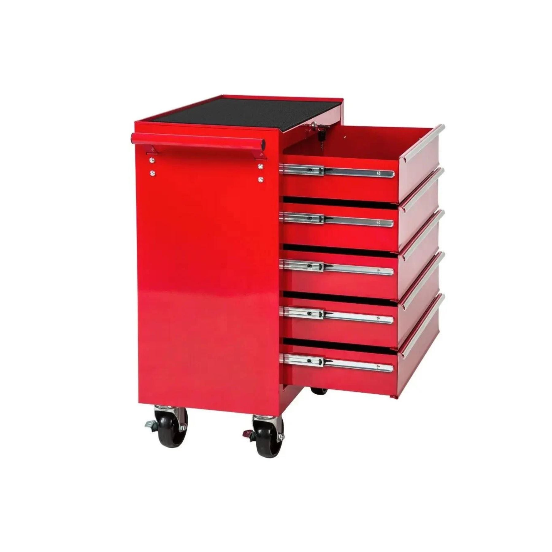 STST74422-8 Roller Cabinet 5 Drawer Red