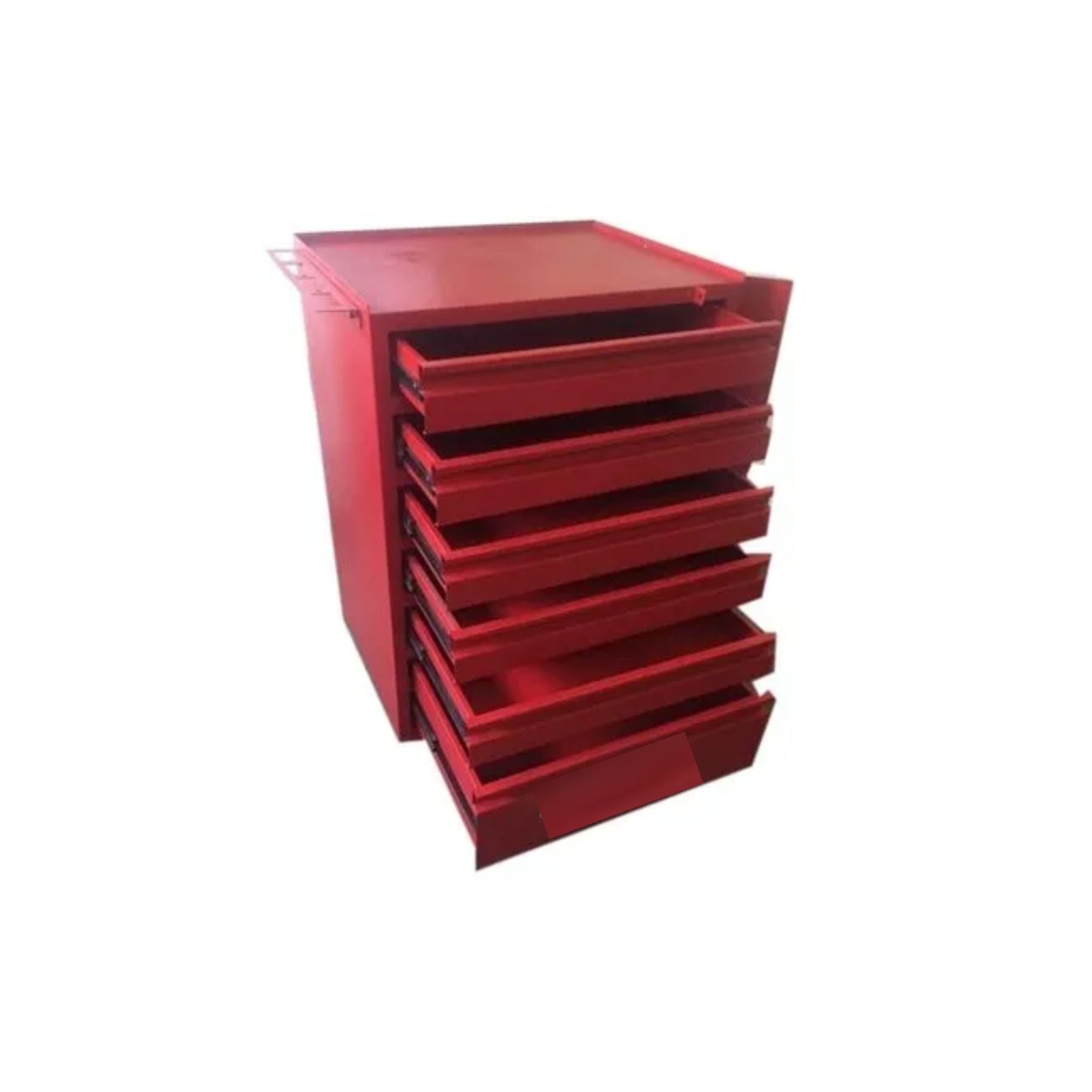 STST74424-8 Roller Cabinet 6 Drawer Red