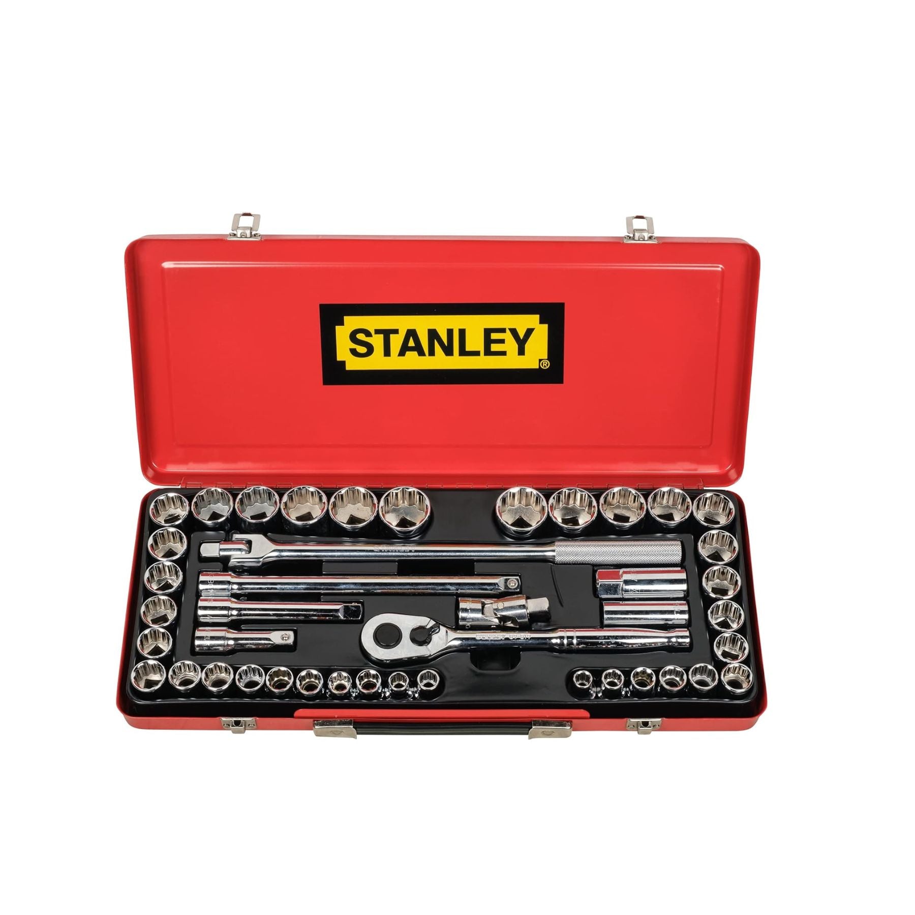 Stanley (STMT45505) 12DR 43pcs pear head ratchet set metric/ imperial