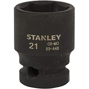 Stanley (STMT89448-8B) 1/2" IMPACT SOCKET 21MM