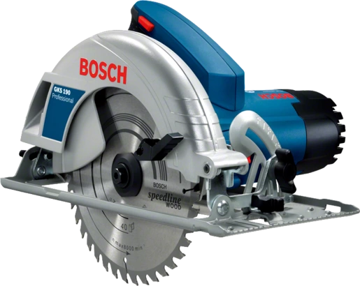 Bosch (GKS 190) Circular Saws 1400W,5200rpm,184mm Blade,20mm Bore