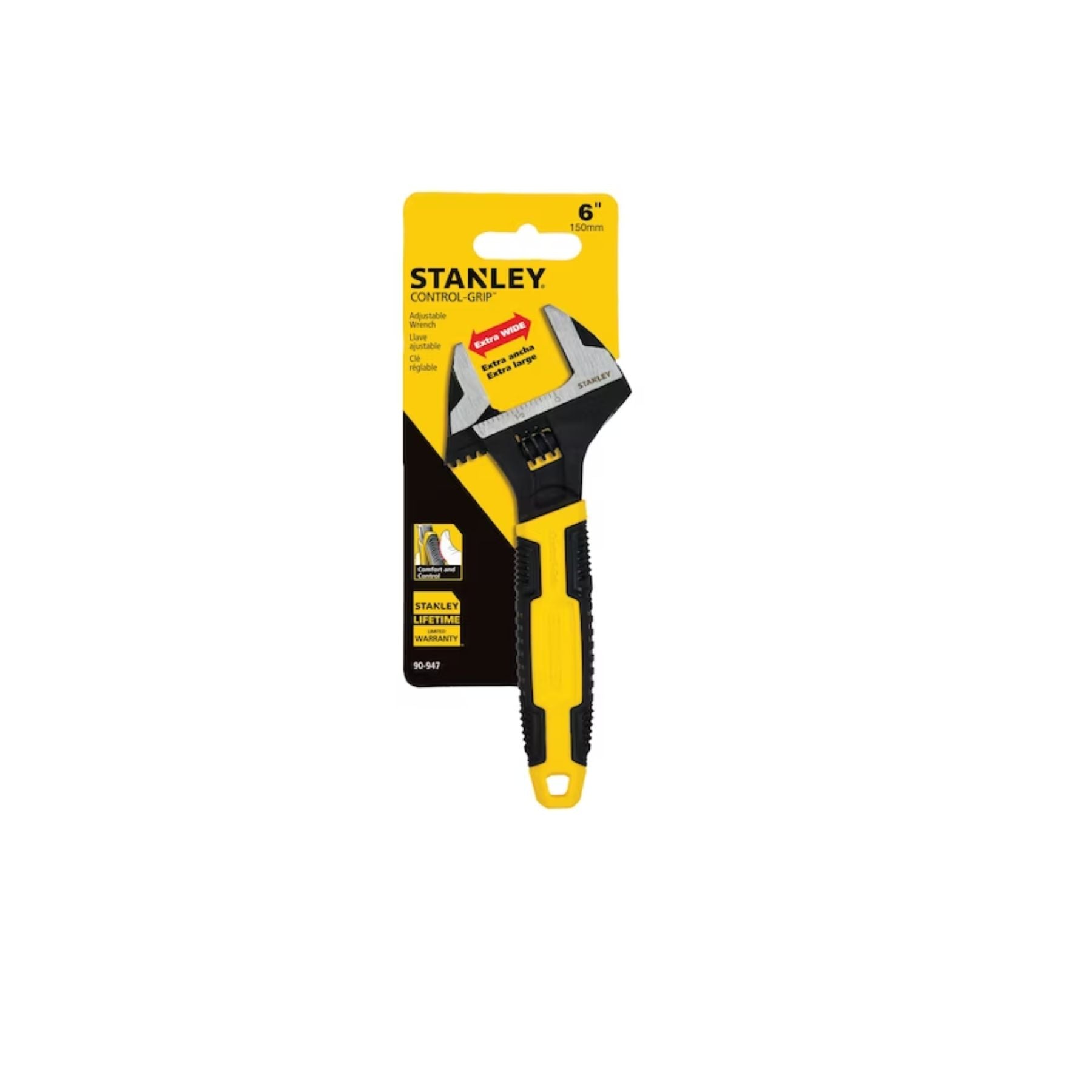 Stanley (0-90-947) 6" Adjustable Wrench