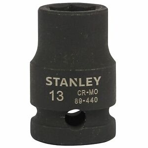 Stanley (STMT89440-8B) 1/2" IMPACT SOCKET 13MM